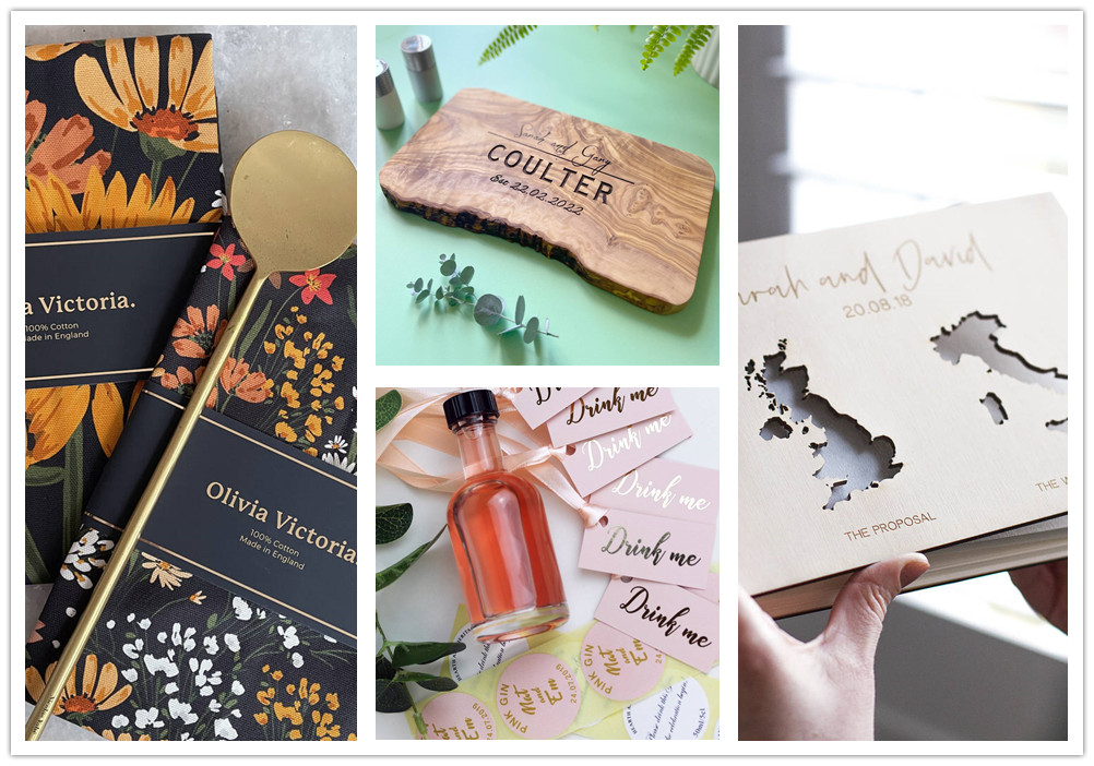 Top 8 Personalized Wedding Gifts